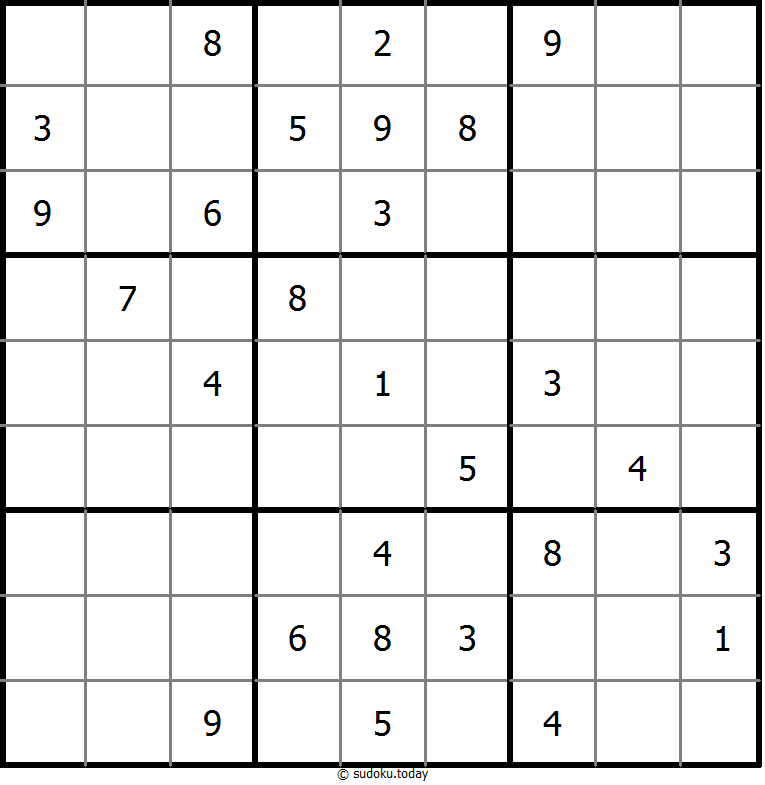 No Touch Sudoku 25-September-2020