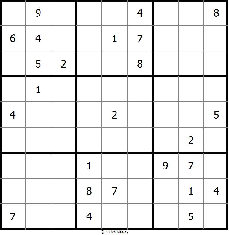 No Touch Sudoku