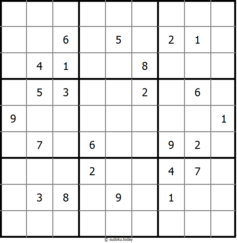 No Touch Sudoku 6-September-2020