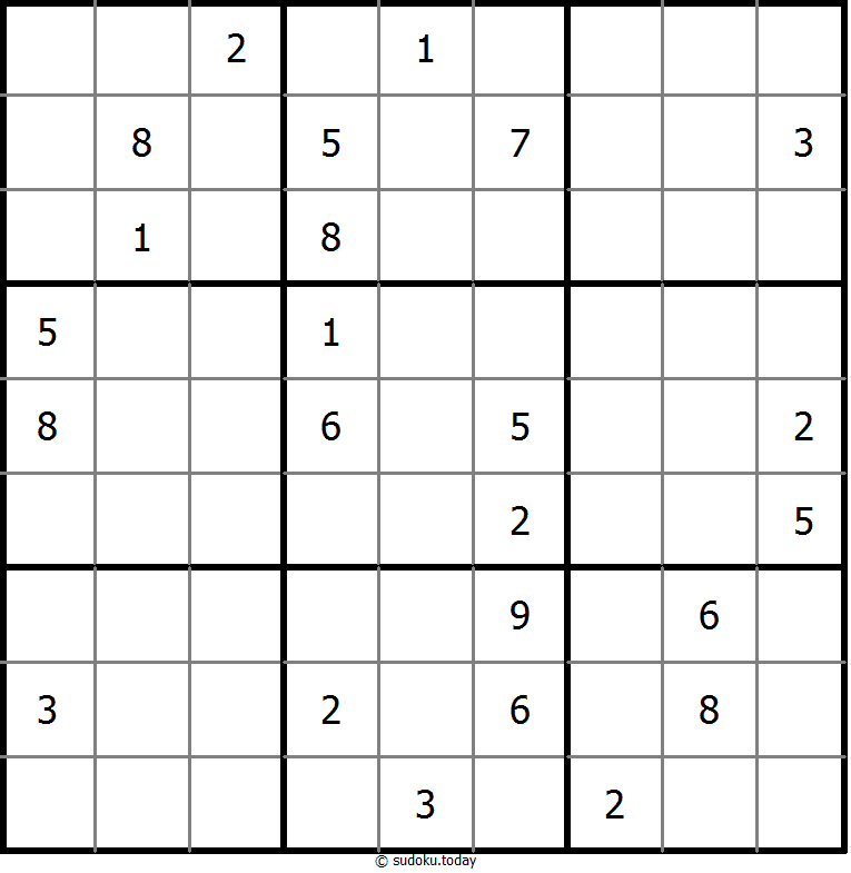 No Touch Sudoku 18-August-2020