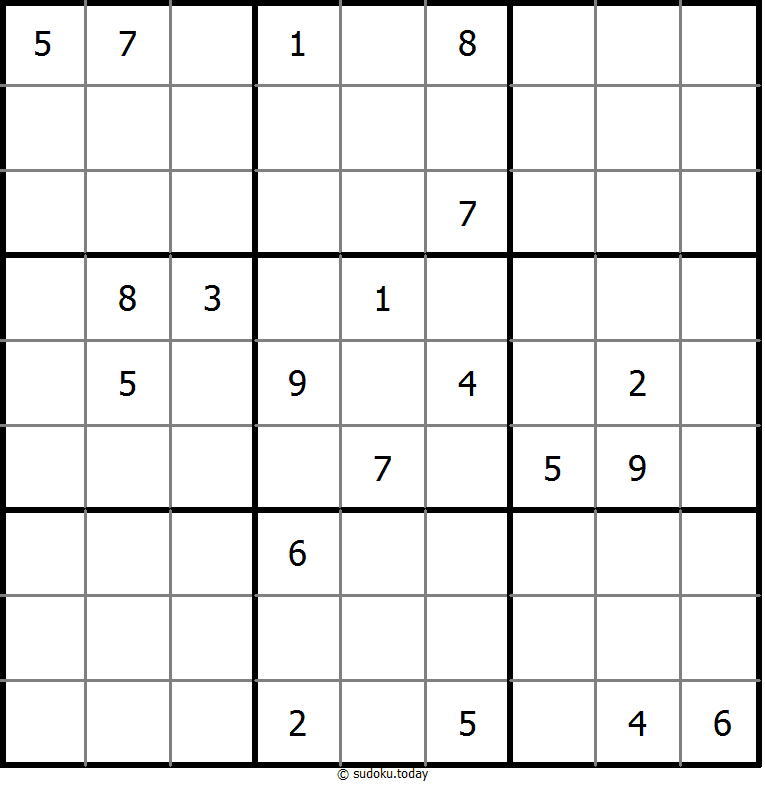 No Touch Sudoku