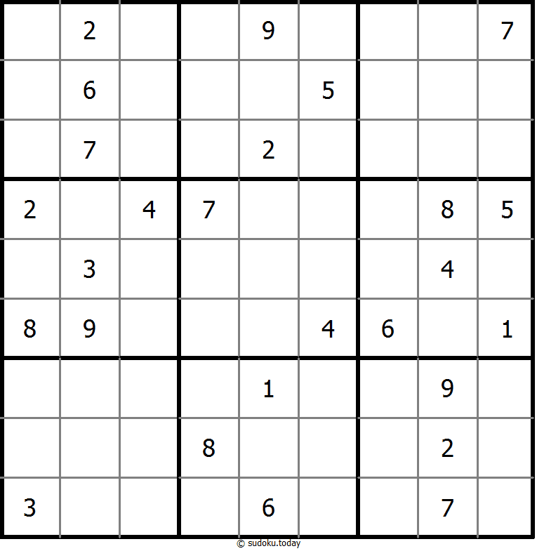 Geen Contact Sudoku