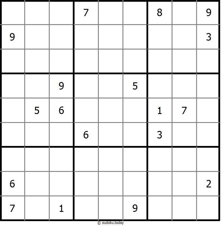 Sudoku Không XV #12197