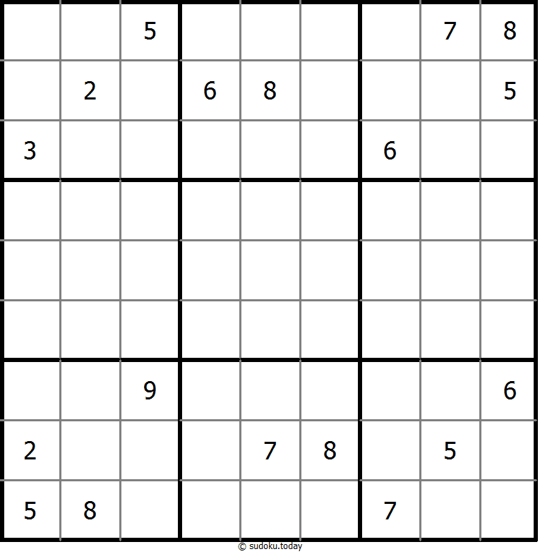 Sudoku Non-15 #12233