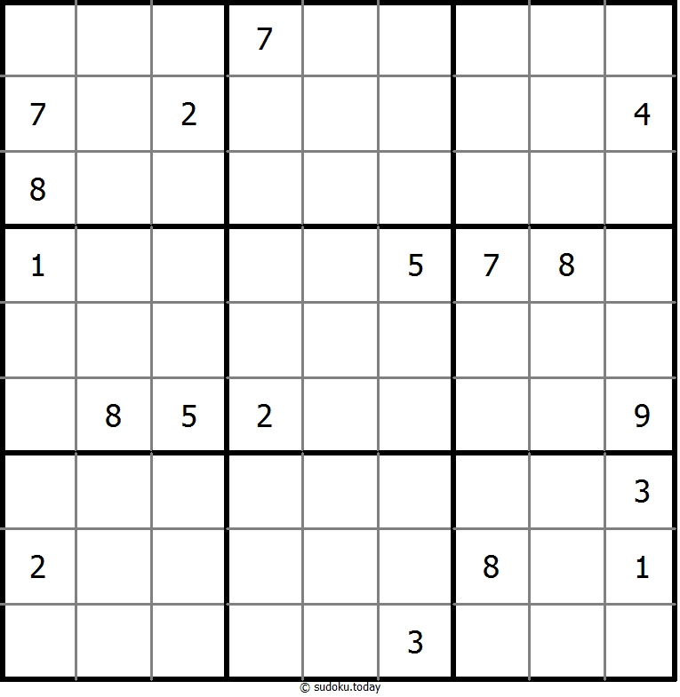 Sudoku Non-15 #12234