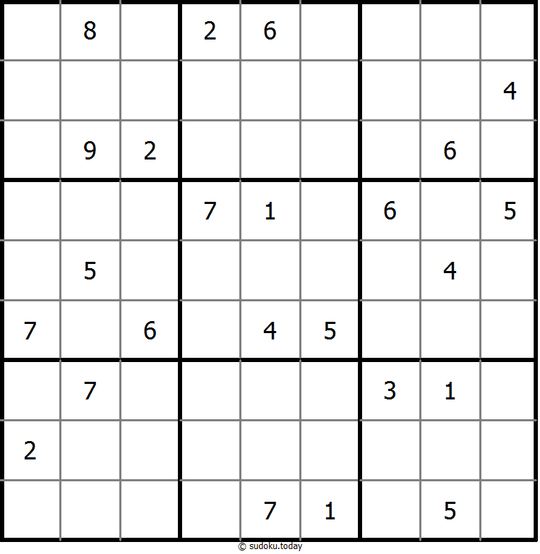 Sudoku Non-15 #12236