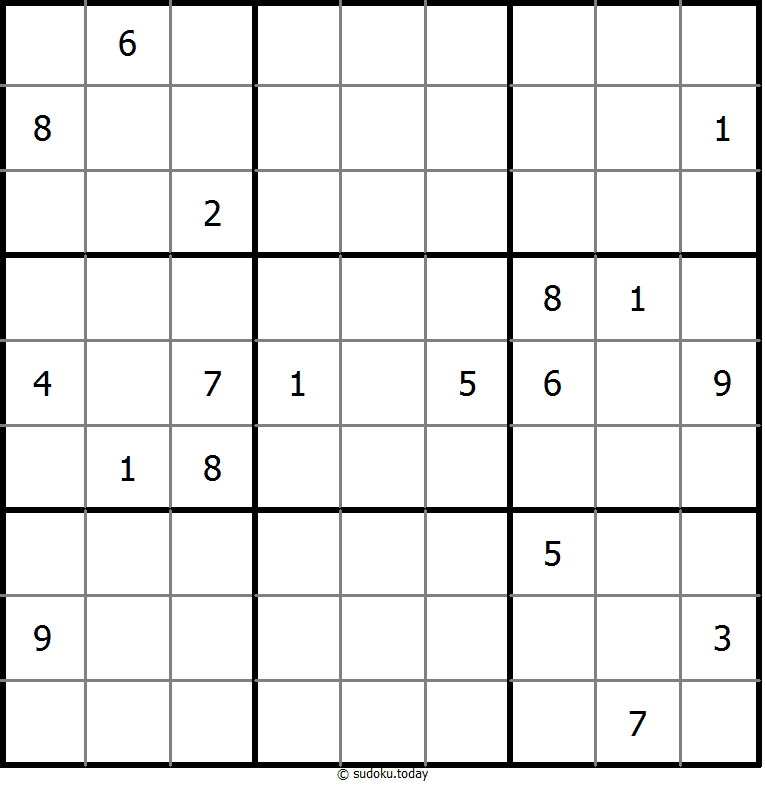 Sudoku Non XV