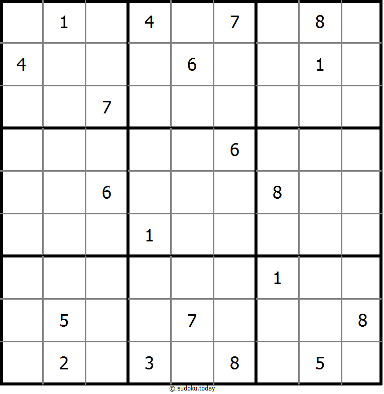 Sudoku Não XV #12305
