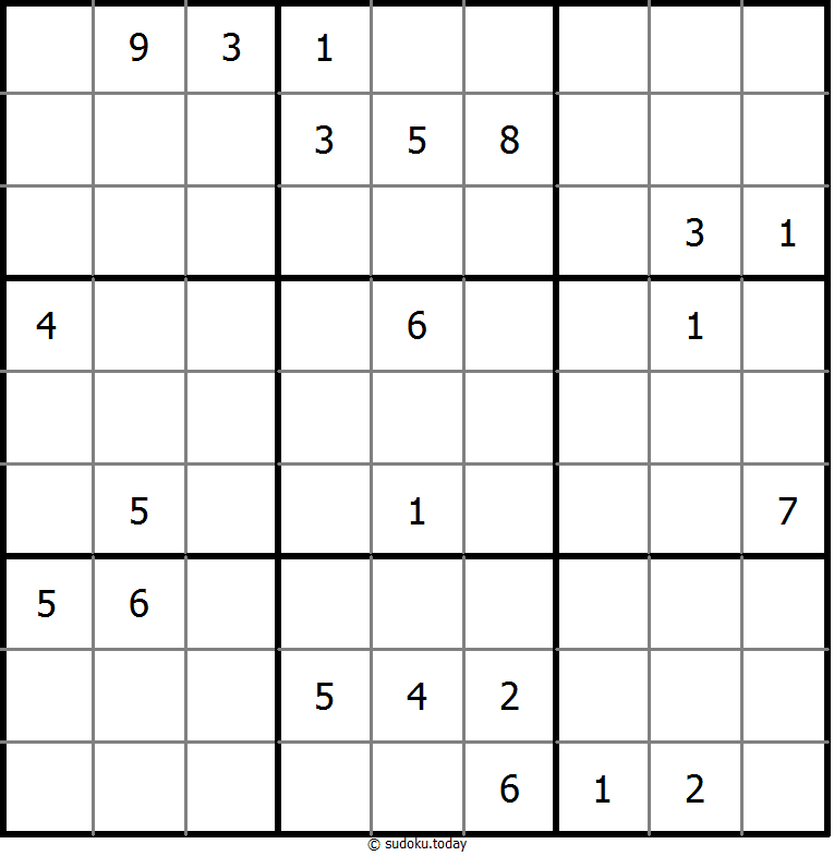 Sudoku Non-15 #12306