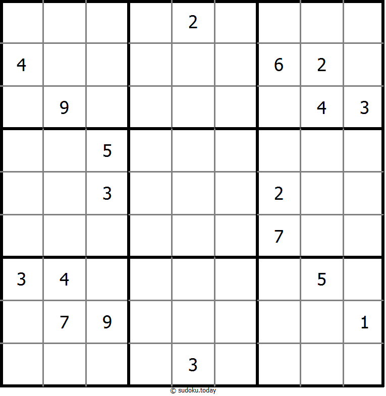 Sudoku Non-15 #12311