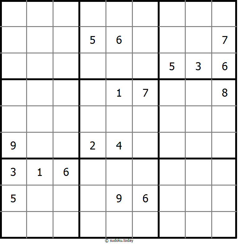 Sudoku Non-15 #12316