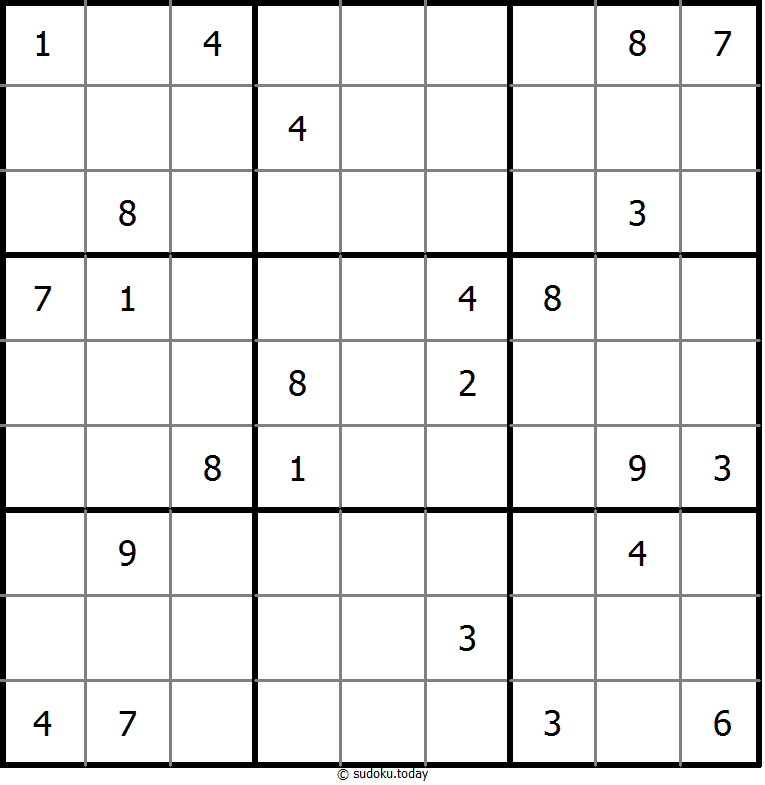 Sudoku Non-15 #12319