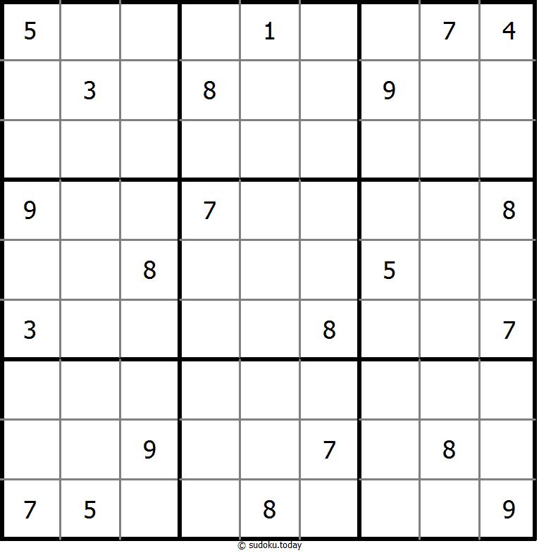 Sudoku Não XV #12364
