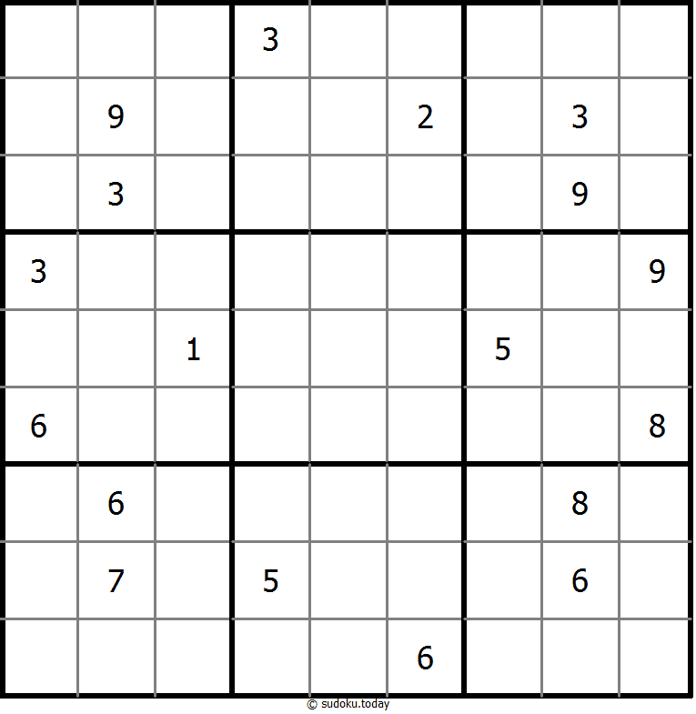 Sudoku Non-15 #12380