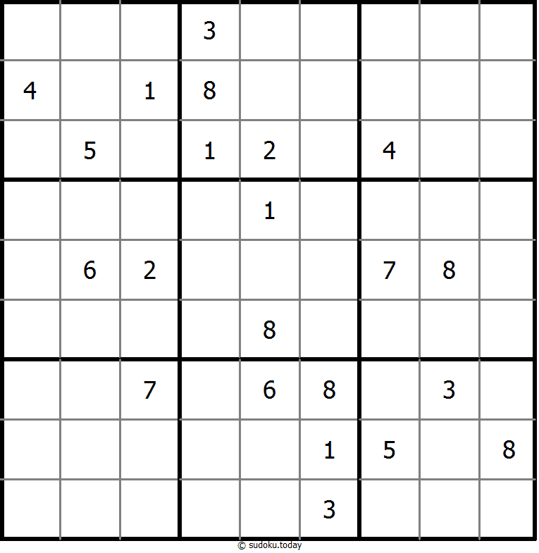 Sudoku Non-15 #12386