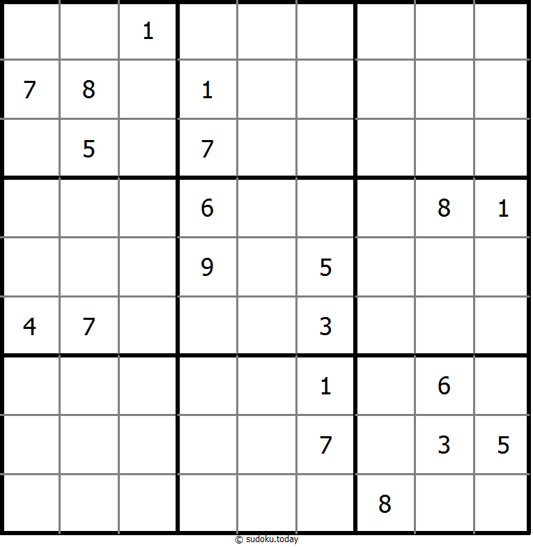 Sudoku Non-15 #12391