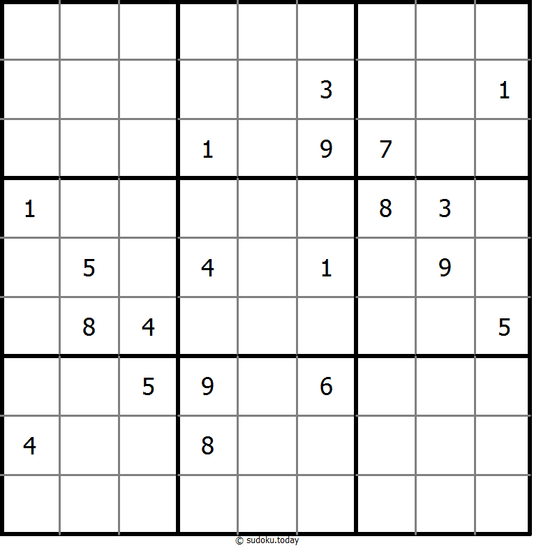 Sudoku Non-15 #12398