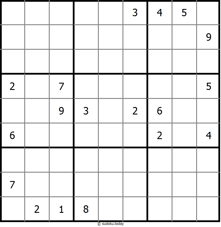 Sudoku Non-15 contoh teka-teki