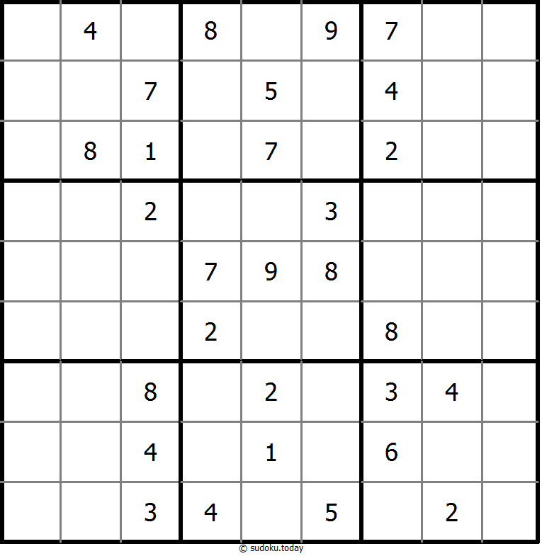 Sudoku Não XV #12463