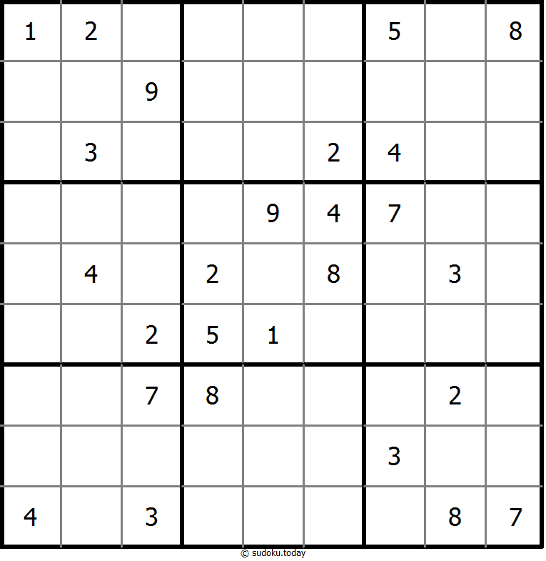 Non XV sudoku 08 December 2025
