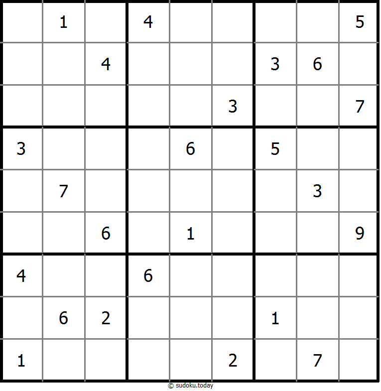 Sudoku Non-15 #12487
