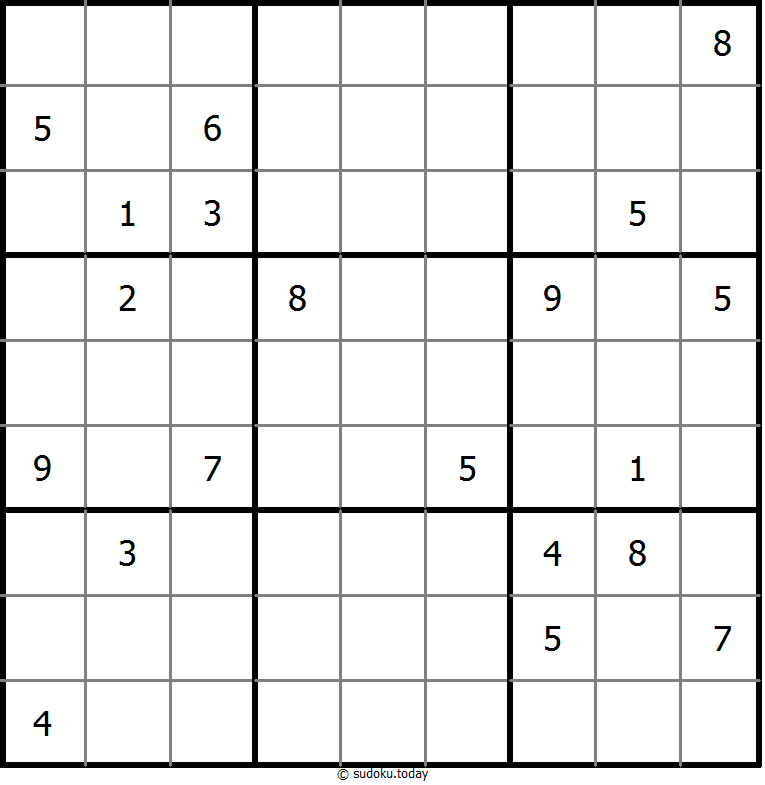 Non XV sudoku