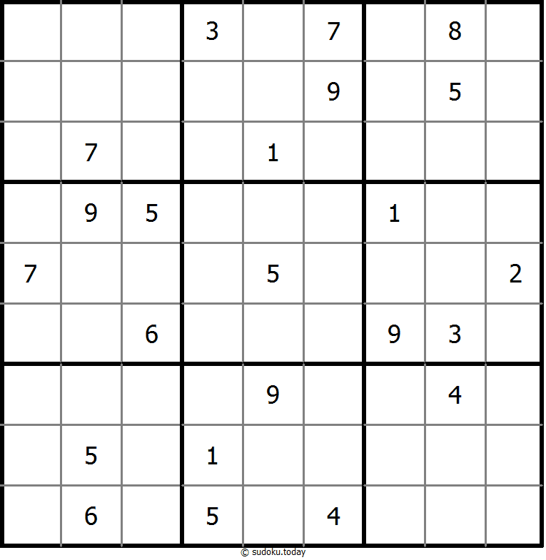 Sudoku Non-15 #12538