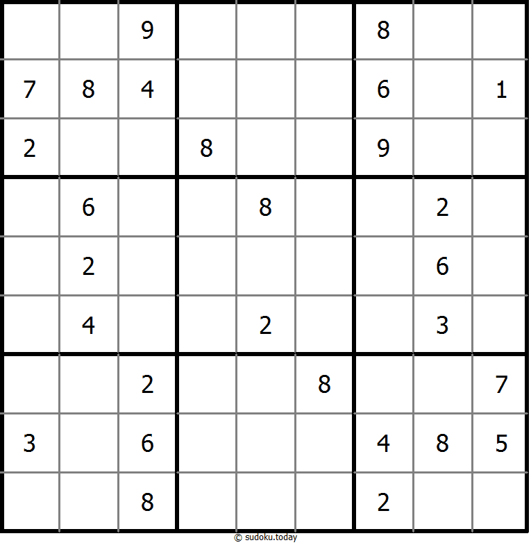 Sudoku Non-15 #12542