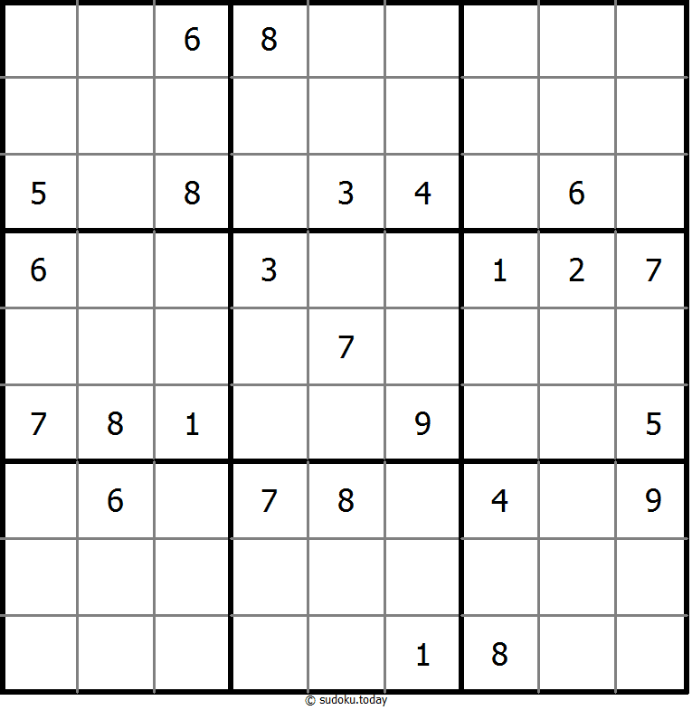 Non XV sudoku 30-October-2020