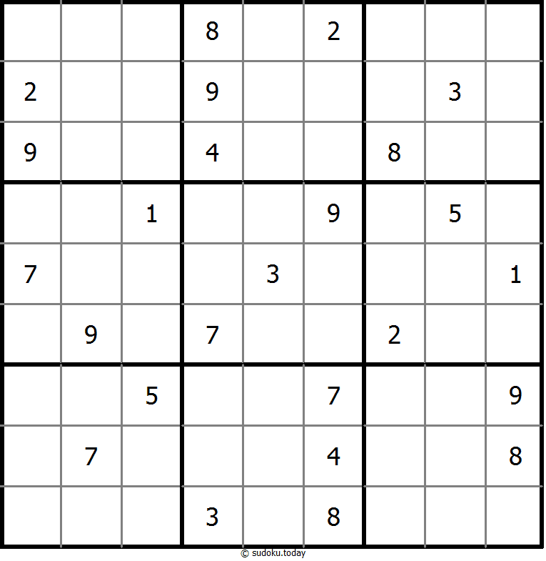 Sudoku Non-15 contoh teka-teki