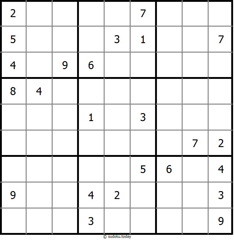 Sudoku Non-15 #12585