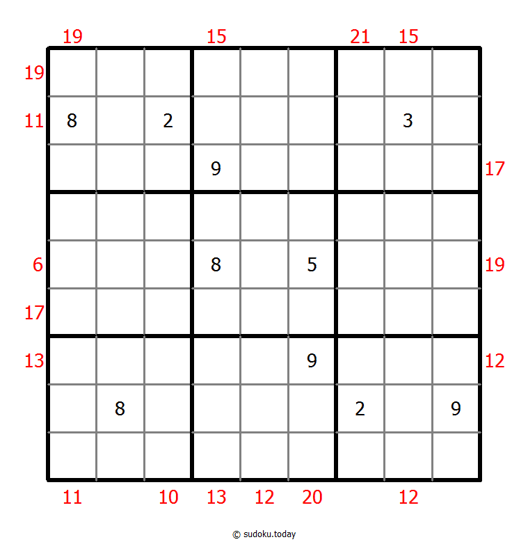 Sum Frame Sudoku