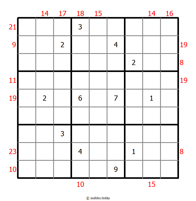 Sum Frame Sudoku