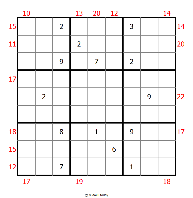 Sum Frame Sudoku