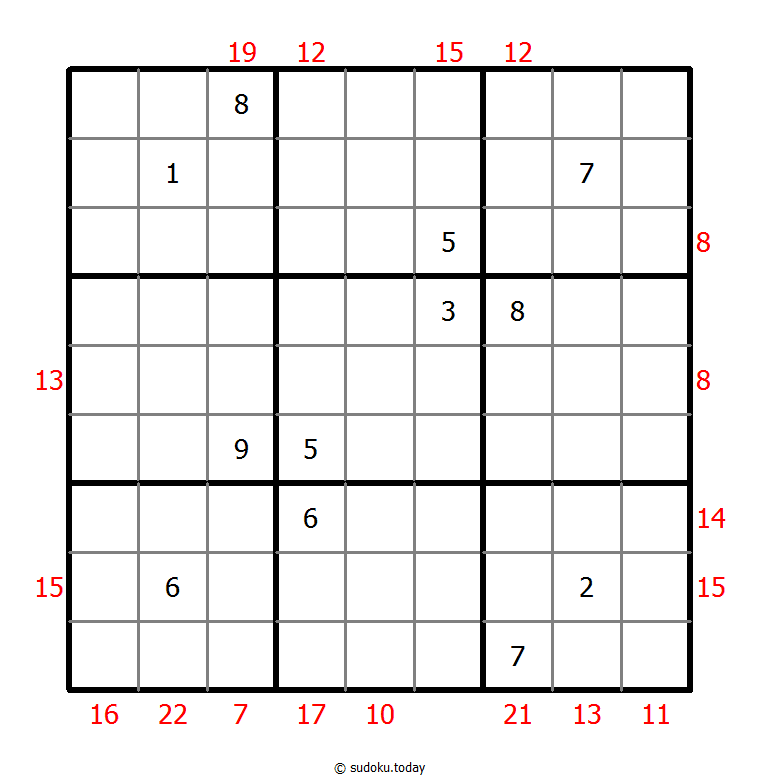 Sum Frame Sudoku