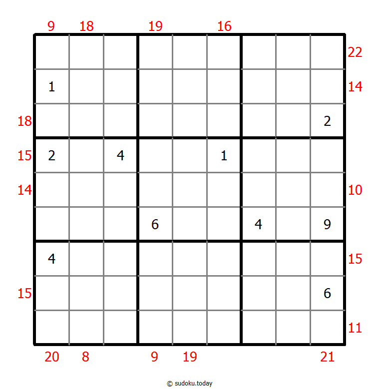 Sum Frame Sudoku