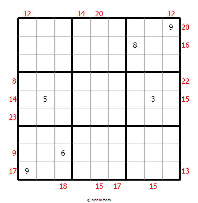 Sum Frame Sudoku