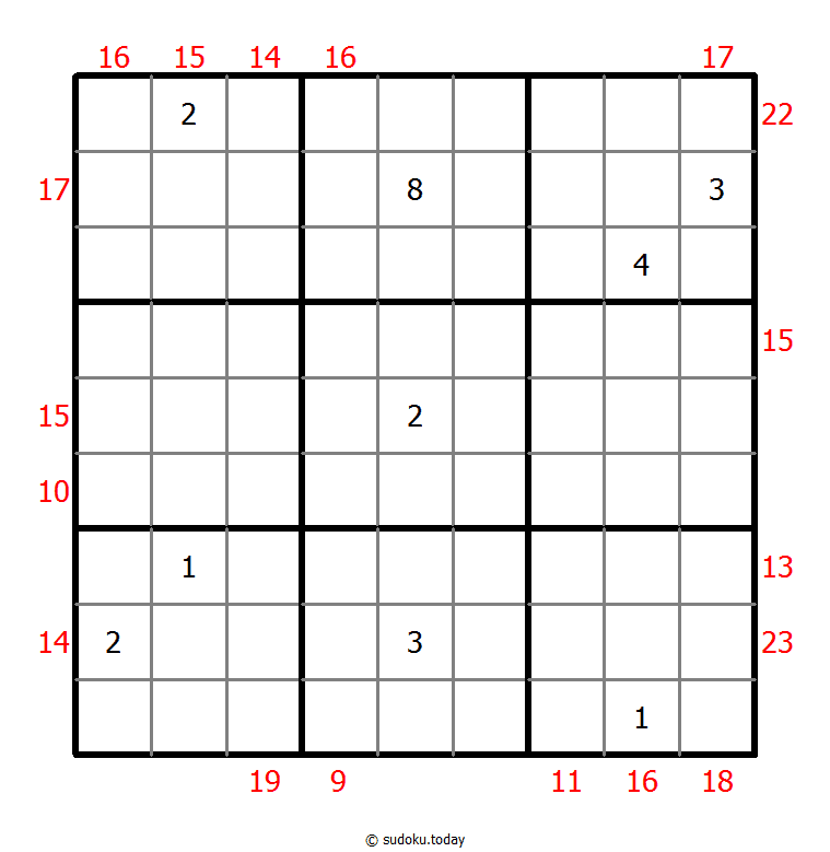Sum Frame Sudoku