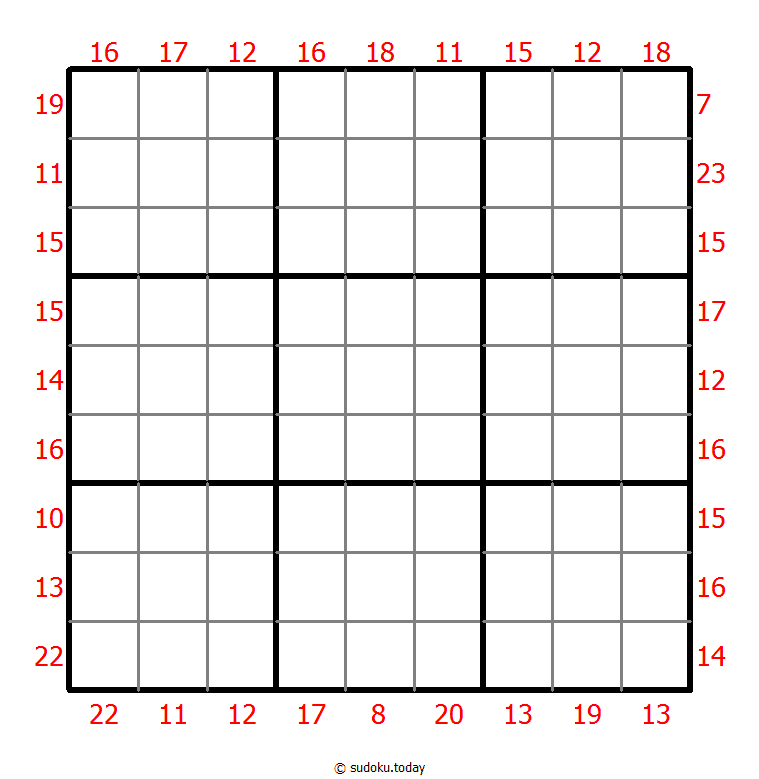 Sum Frame Sudoku 2-December-2020