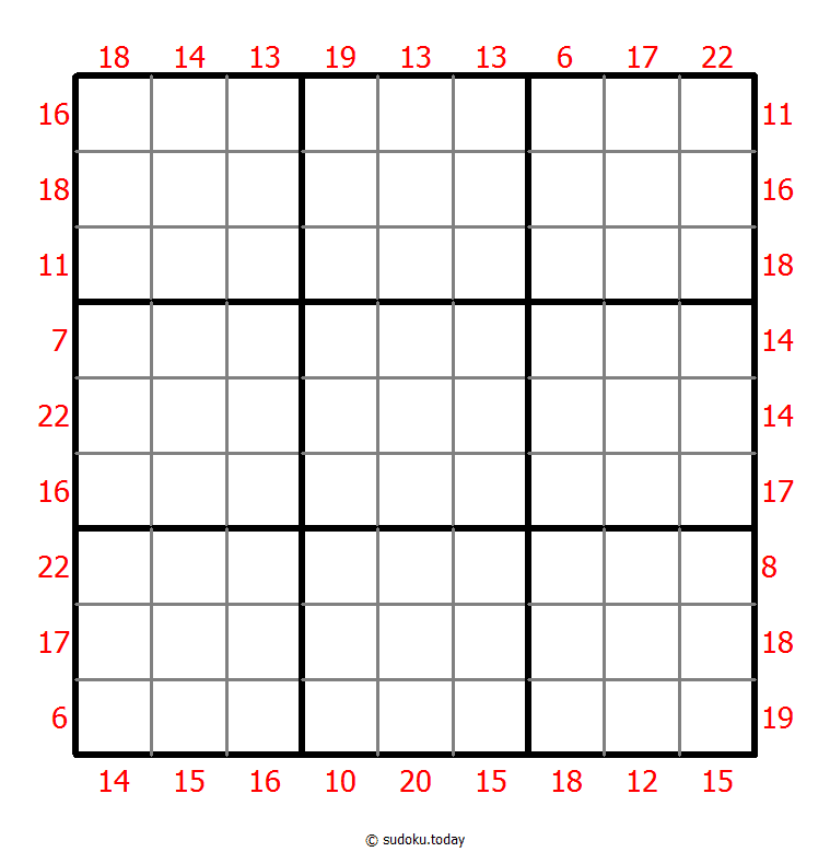 Sum Frame Sudoku
