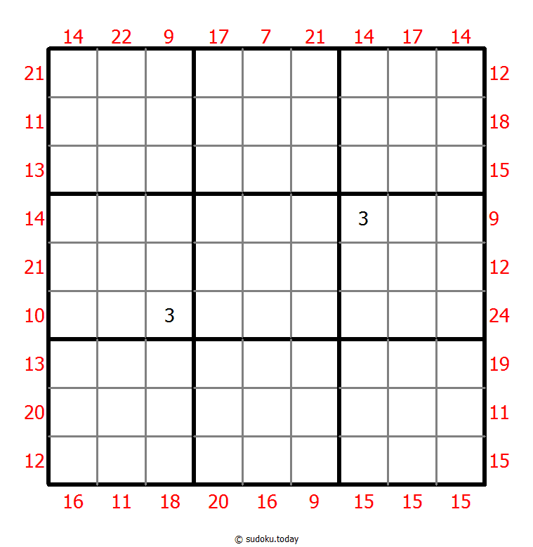 Sum Frame Sudoku