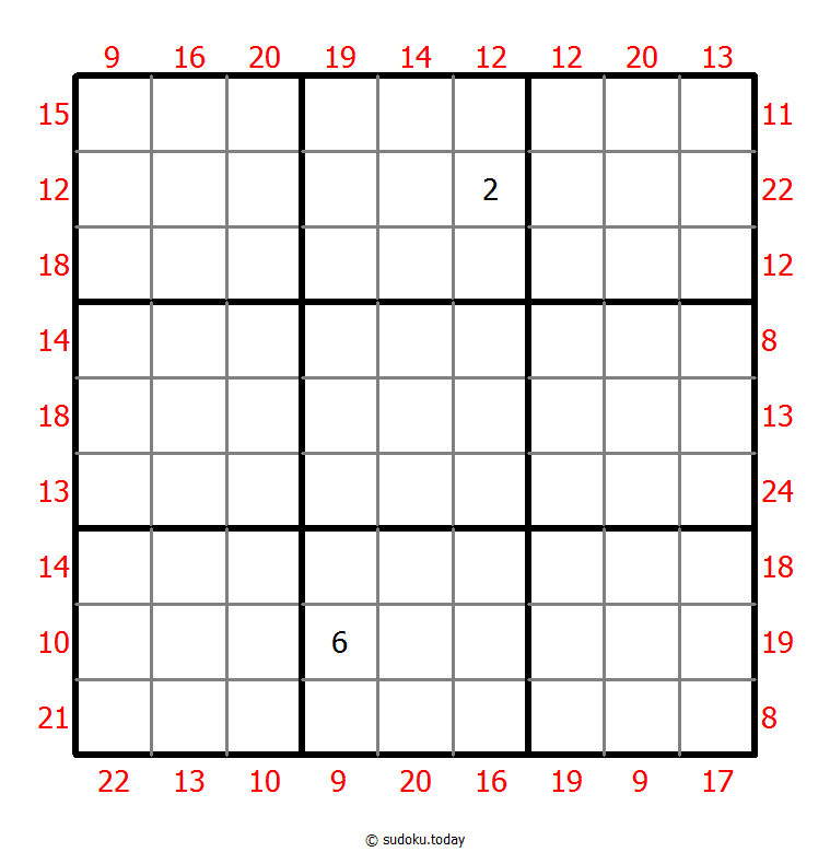 Sum Frame Sudoku