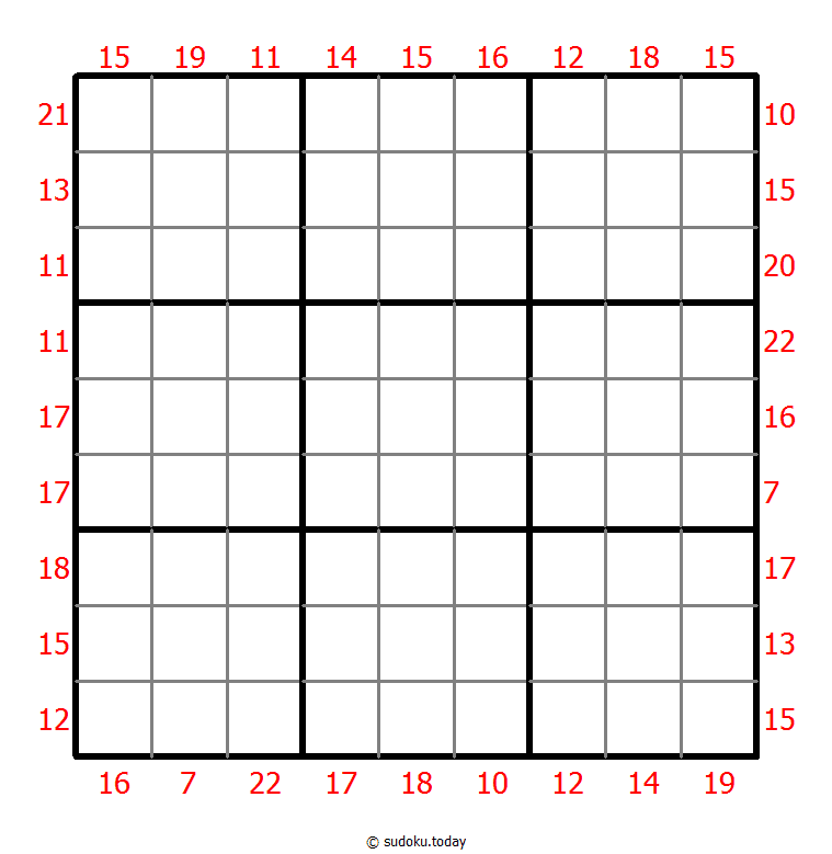 Sum Frame Sudoku 06 December 2025