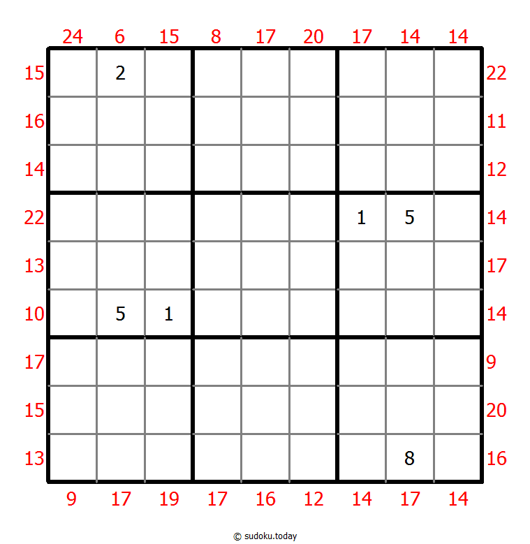 Sum Frame Sudoku