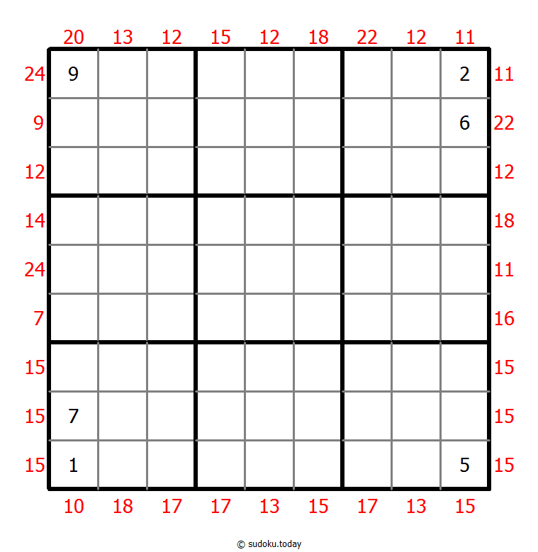 Sum Frame Sudoku