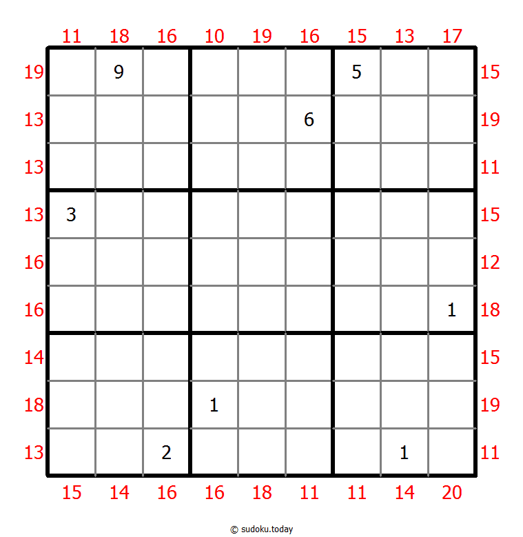 Sum Frame Sudoku