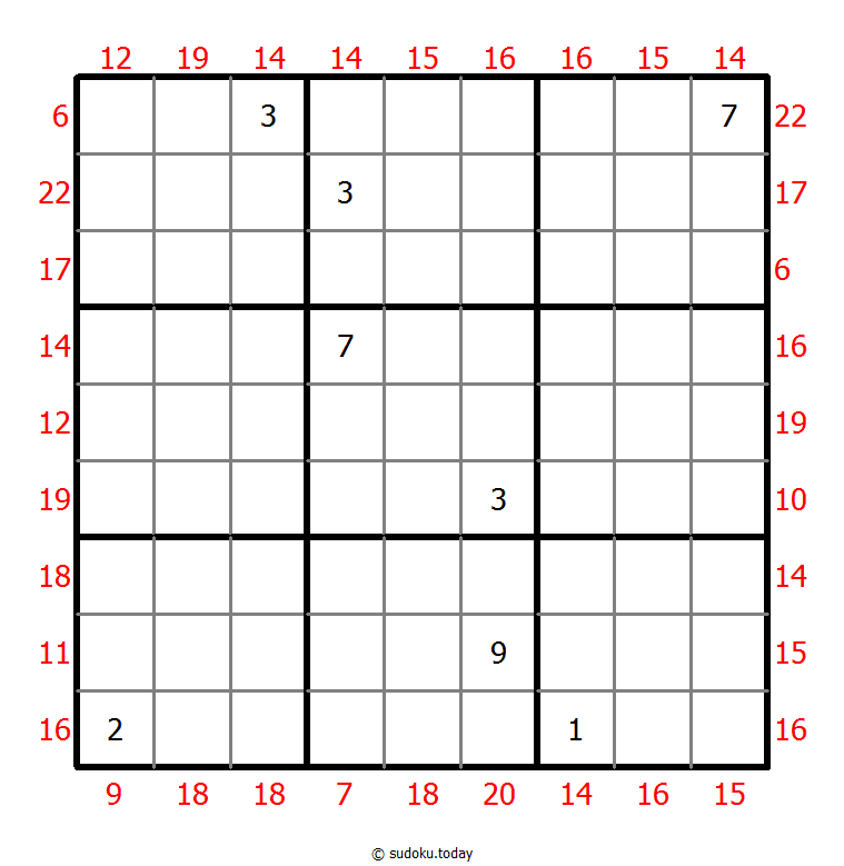 Sum Frame Sudoku