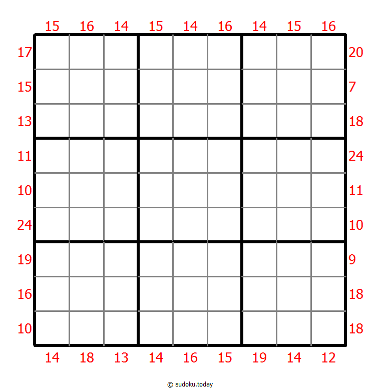 Sum Frame Sudoku