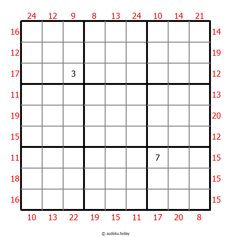 Sum Frame Sudoku