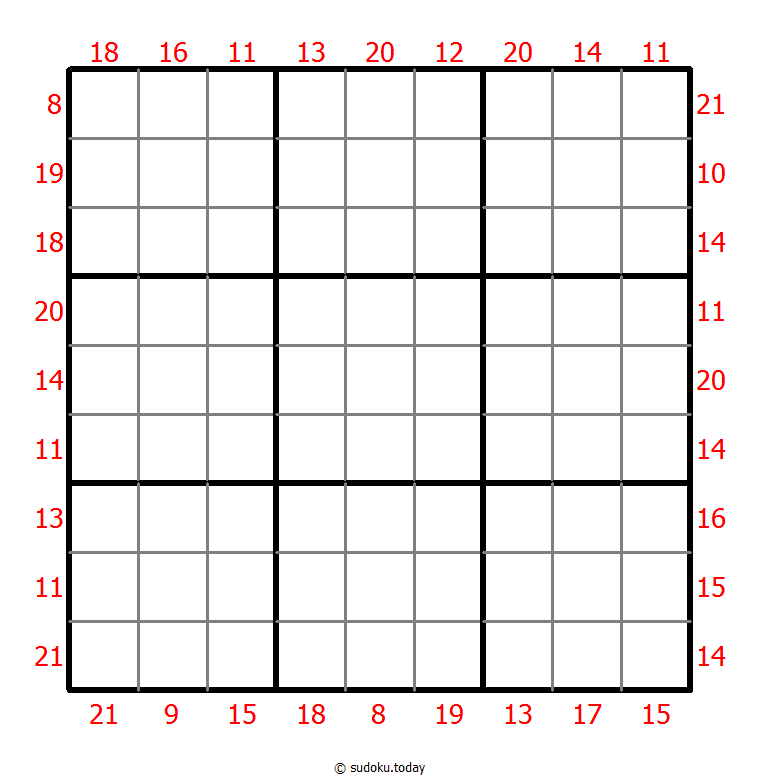 Sum Frame Sudoku
